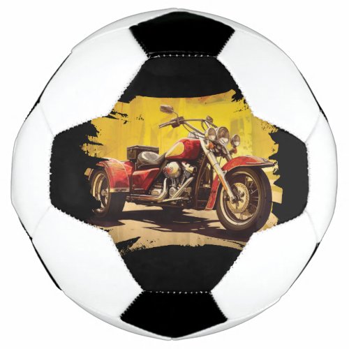Triker illustration design soccer ball