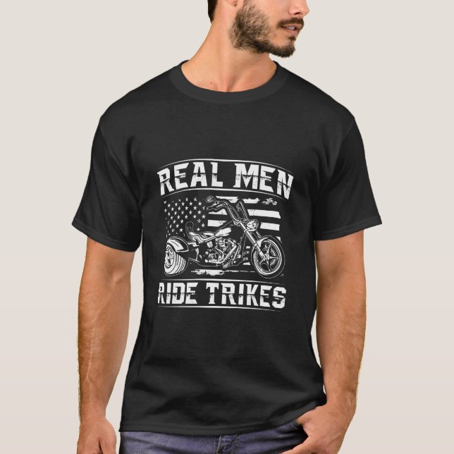 Trikes | Triker Motorcycle Trike Freedom Gifts T-Shirt (Front)