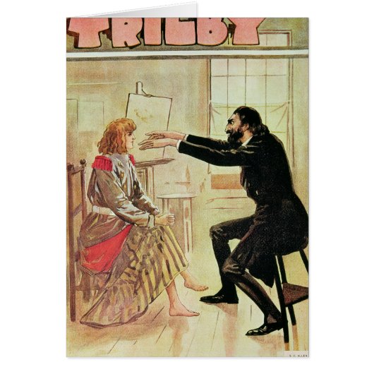 Trilby hypnotised by Svengali (Front)