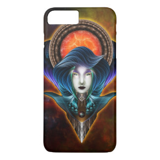 Trilia Red Nebula Portrait iPhone 8 Plus/7 Plus Case