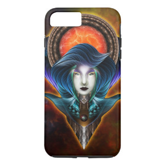 Trilia Red Nebula Portrait iPhone 8 Plus/7 Plus Case