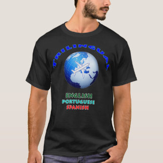 Trilingual English Spanish Portuguese 2 T-Shirt