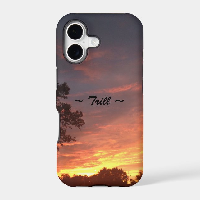 Trill Nights Iphone Case (Back)