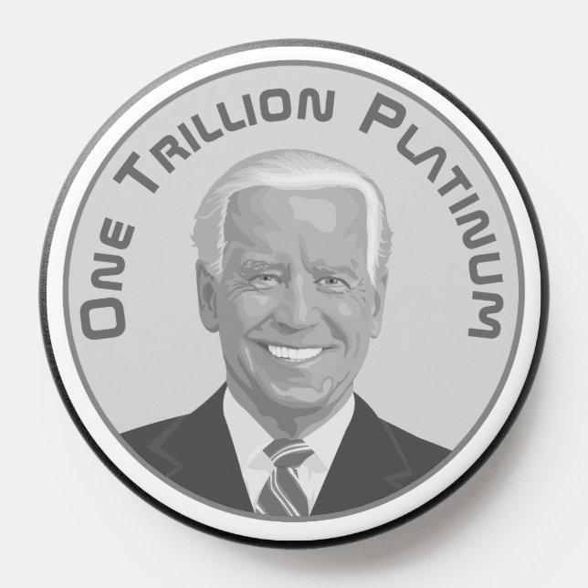 Trillion Dollar Platinum Coin PopSocket (Popsocket)