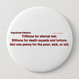 TrillionsEternalWar Pinback Button