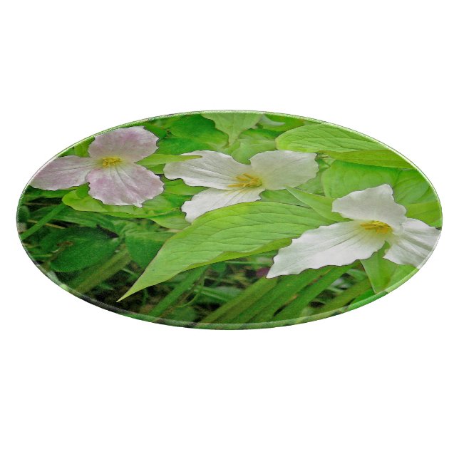 "Trillium" Cutting Board (Corner)