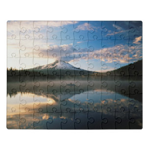 Trillium Lake Mount Hood National Forest, OR Jigsaw Puzzle