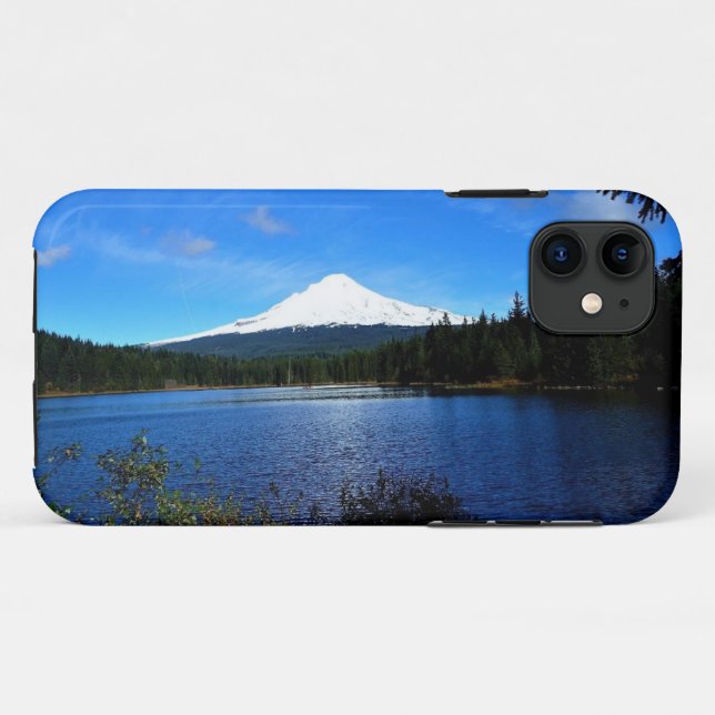 Trillium Lake, OR Case-Mate iPhone Case (Back (Horizontal))