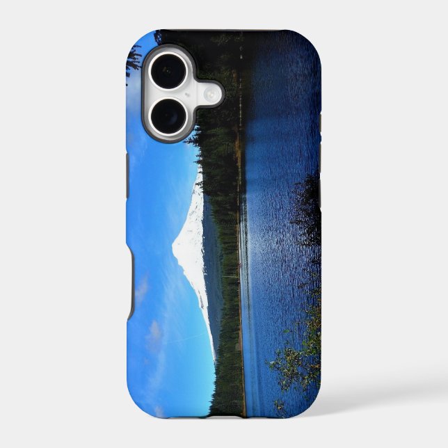 Trillium Lake, OR Iphone Case (Back)