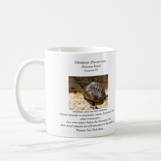 Trilobite Coffee Mug (Left)