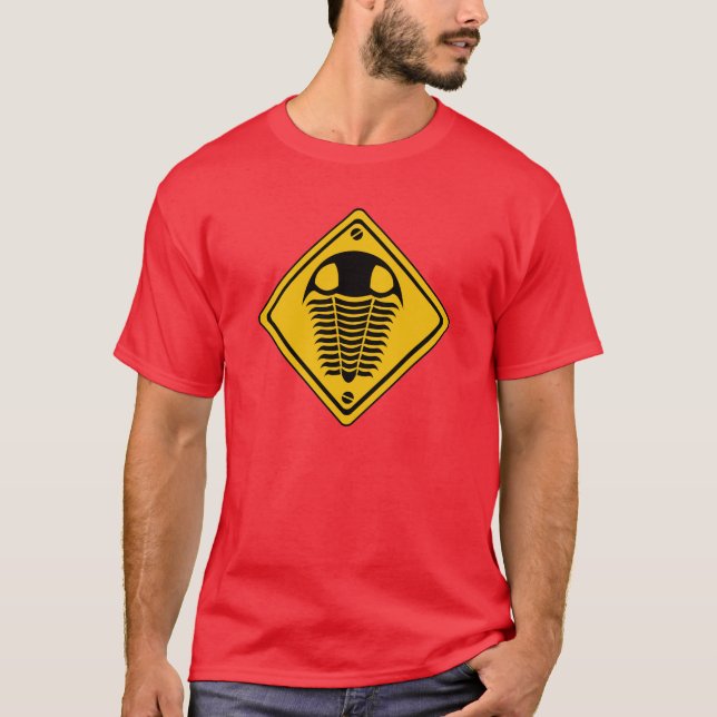 TRILOBITE Road Sign T-Shirt (Front)