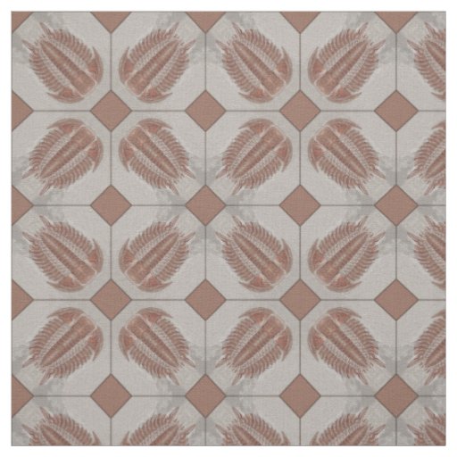 Trilobite Tile Fabric