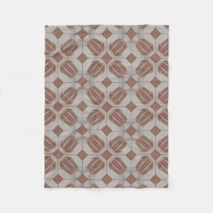 Trilobite Tile Fleece Blanket