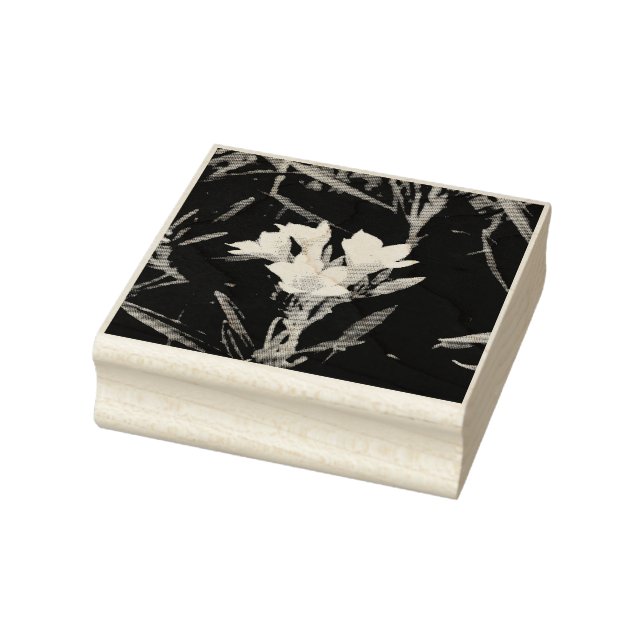 Trilogy flower stems  rubber stamp (Stamp)