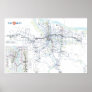 TriMet System with City Center Poster (Aug. 2023)