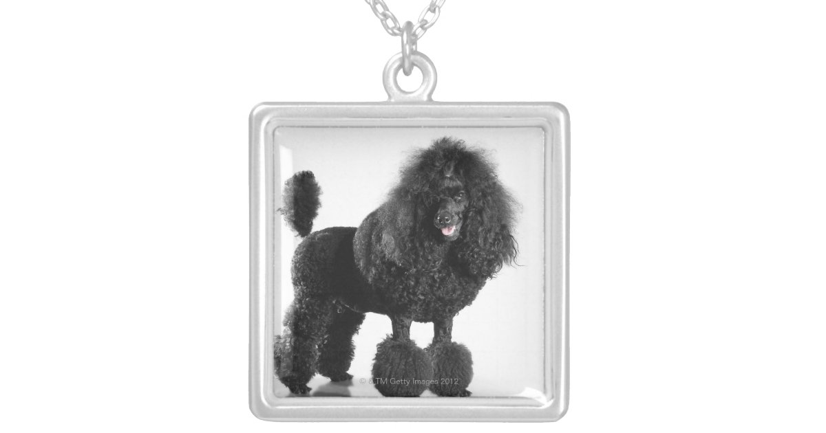 Sterling Silver Poodle Body Charm for Bracelet