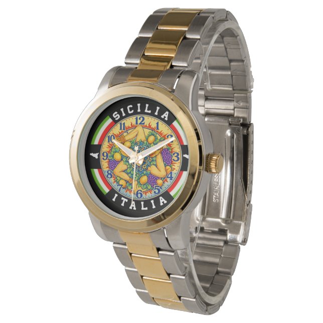 Trinacria Sicilia Italia  Watch (Angled)
