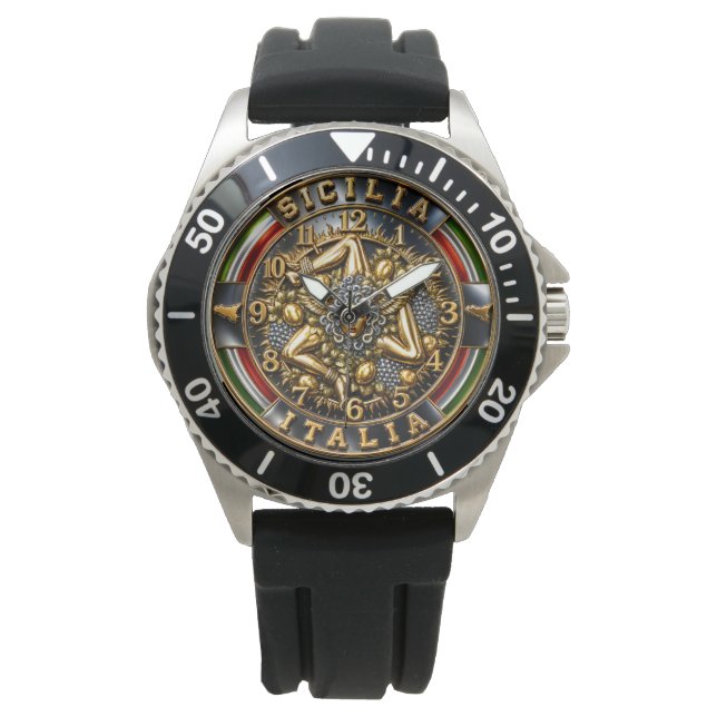 Trinacria Sicilia Italia  Watch (Front)