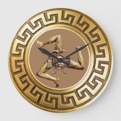 Trinacria Sicilian Clock
