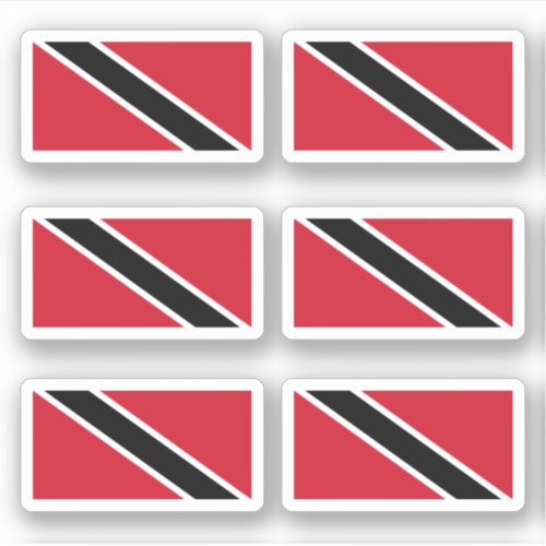 Trindadian and Tobagonian Trinbagonian flag Sticker