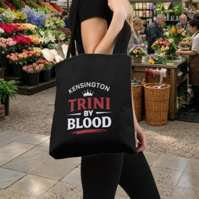 TRINI by BLOOD BLACK Tote Bag (Creator Uploaded)