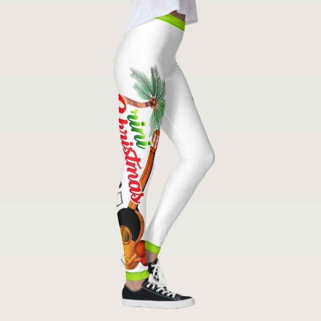 Trini Christmas / Marac & Cuatro / Happy Holidays Leggings (Right)