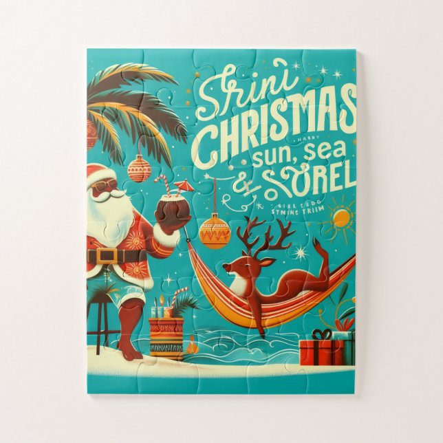 Trini Christmas Puzzle  (Vertical)