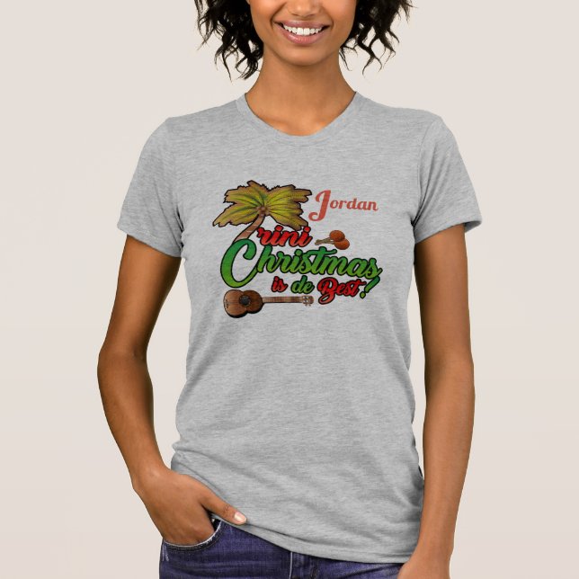 trini christmas still d best with marac T-Shirt (Front)