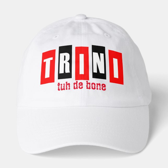 Trini Dialect Pride Statement Hat (Front)
