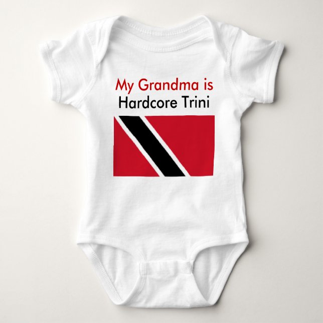 Trini grandma baby bodysuit (Front)