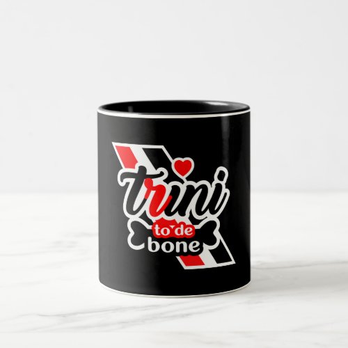Trini To the Bone Two_Tone Coffee Mug