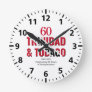 TRINIDAD 60th Anniversary Independence Round Clock