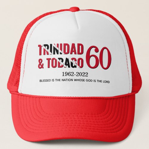 TRINIDAD 60th Anniversary Independence Trucker Hat