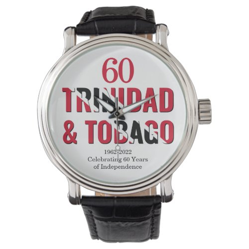 TRINIDAD 60th Anniversary Independence Watch
