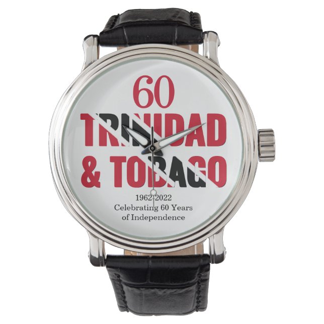 TRINIDAD 60th Anniversary Independence Watch (Front)