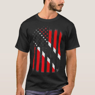 Trinidad and America Flag  Trinidadian or Tobagoni T-Shirt