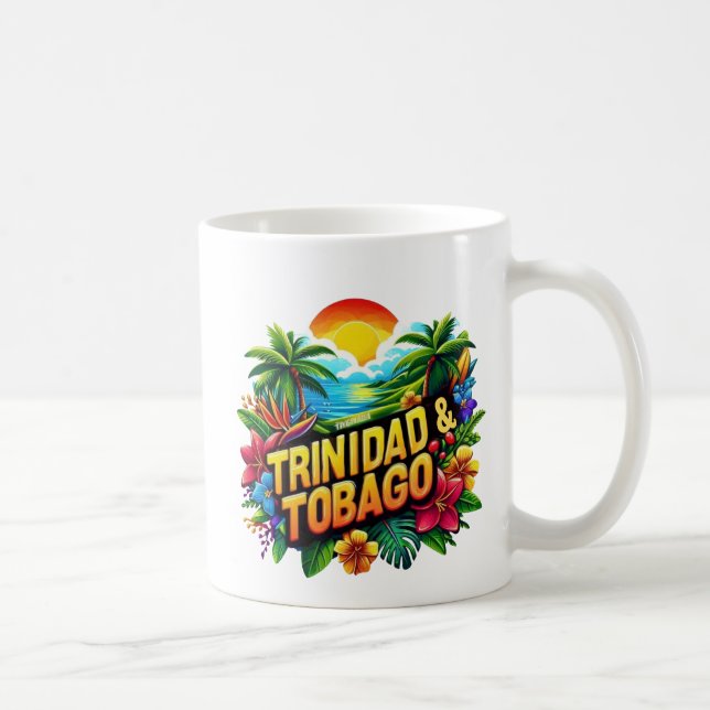 Trinidad and Tabago Coffee Mug (Right)