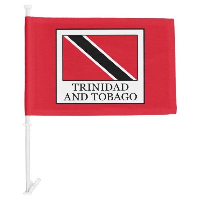 Trinidad and Tobago Car Flag (Front)