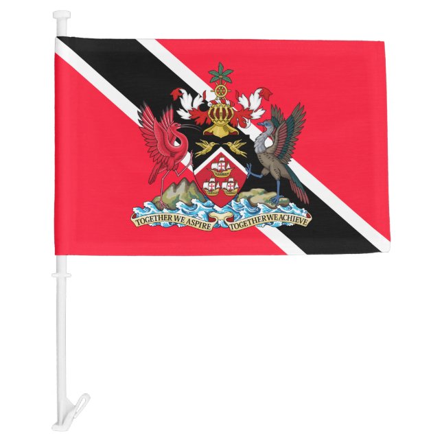 Trinidad and Tobago Car Flag (Front)