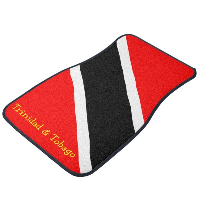 Trinidad and Tobago Car Floor Mat (Angled)