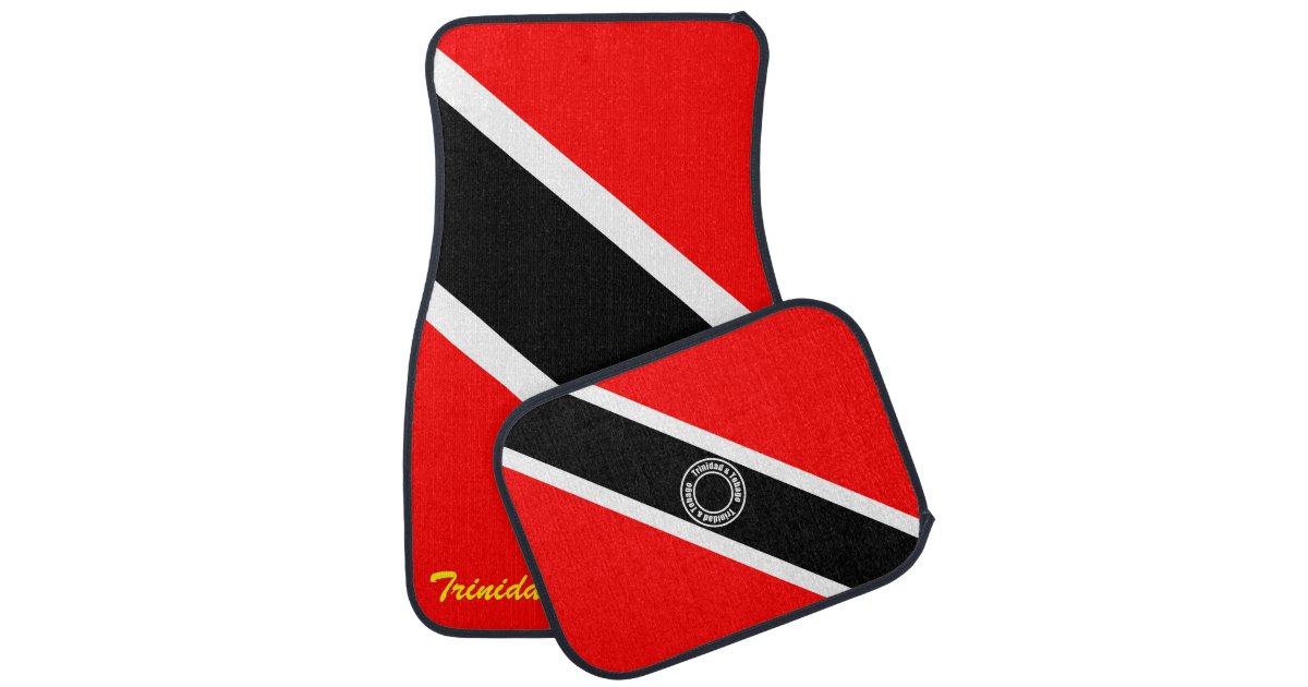 Trinidad and Tobago Car Mat Zazzle
