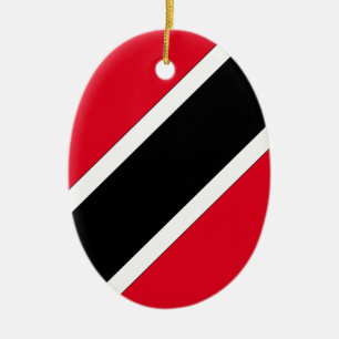 Trinidad and Tobago Ceramic Ornament