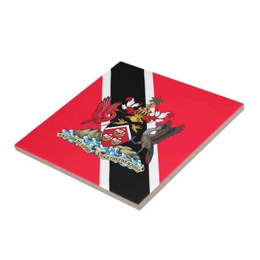 Trinidad and Tobago Ceramic Tile Zazzle