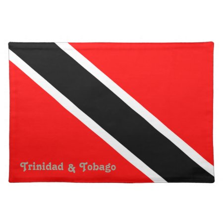 Trinidad And Tobago Cloth Placemat
