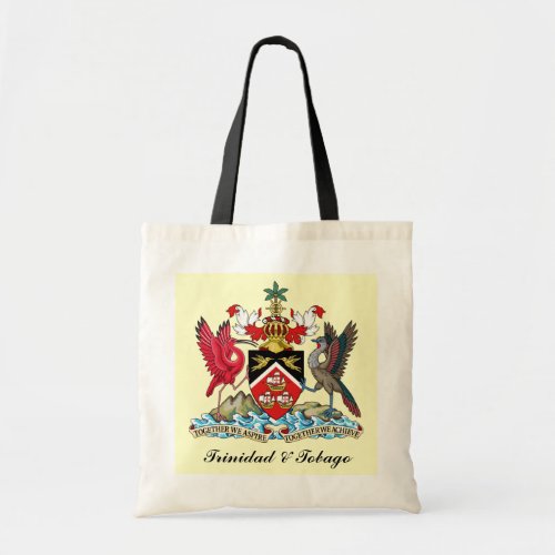 Trinidad and Tobago Coat Of Arms Tote Bag