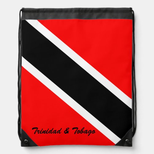 Trinidad and Tobago Drawstring Bag