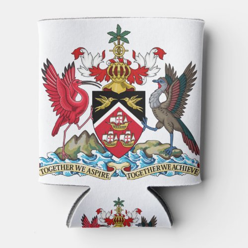 trinidad and tobago emblem can cooler