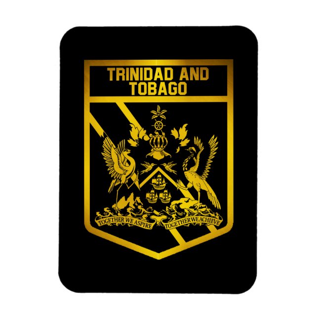 Trinidad and Tobago Emblem Magnet (Vertical)