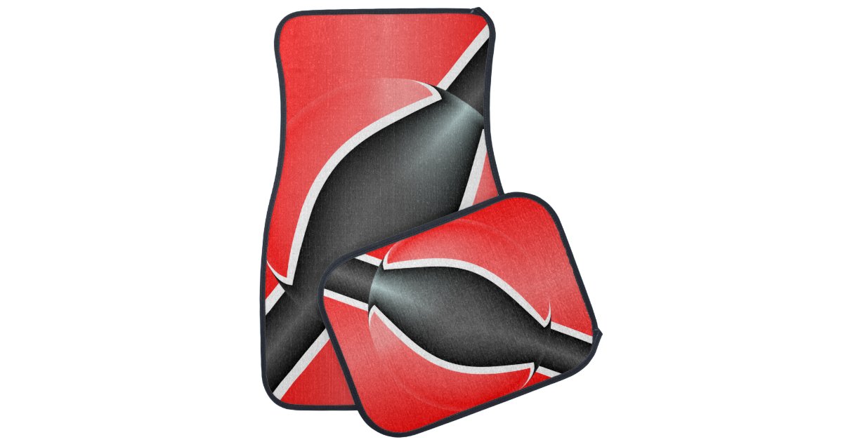 Trinidad And Tobago Flag Car Floor Mat Zazzle