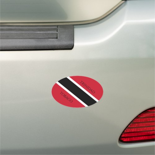 trinidad and tobago flag car magnet